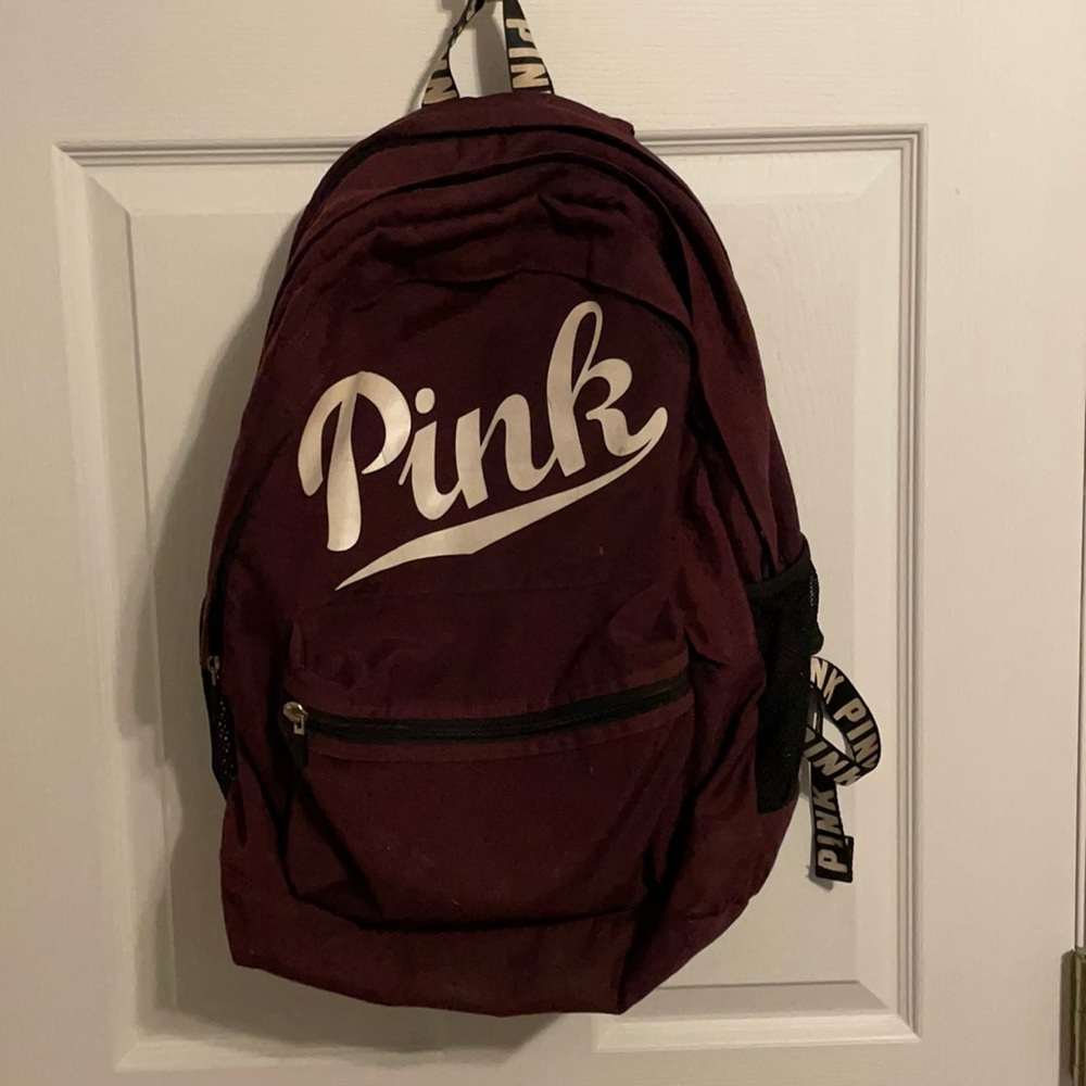 Pink Victoria Secret backpack